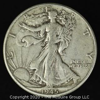 1945 Walking Liberty Half Dollar 