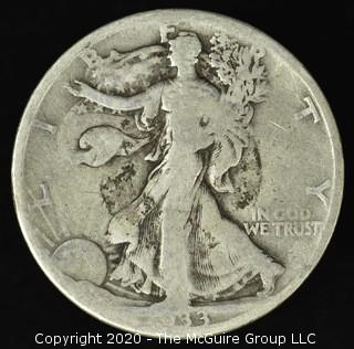 1933 Walking Liberty Half Dollar 