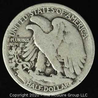 1933 Walking Liberty Half Dollar 