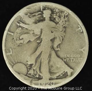 1920 Walking Liberty Half Dollar 