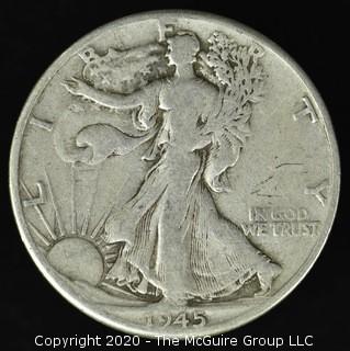 1945 Walking Liberty Half Dollar 