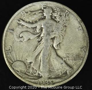 1935 Walking Liberty Half Dollar 