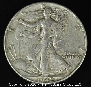 1942 Walking Liberty Half Dollar 