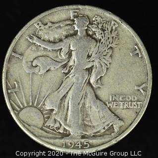 1945 Walking Liberty Half Dollar 