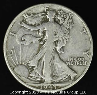 1943 Walking Liberty Half Dollar 