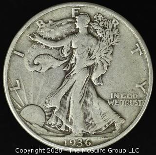 1936 Walking Liberty Half Dollar 