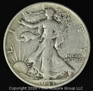 1943 Walking Liberty Half Dollar 