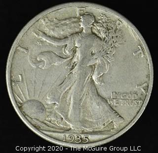 1935 Walking Liberty Half Dollar 