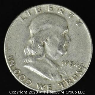 1954 Franklin Half Dollar