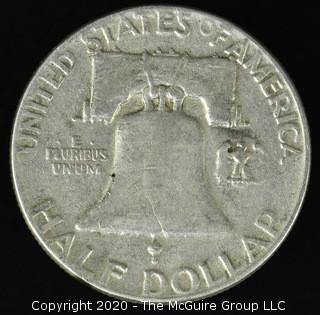 1954 Franklin Half Dollar