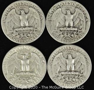 (4) 1944 Washington Quarters