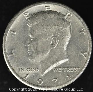 1971 Kennedy Half Dollar