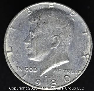 1980-P Kennedy Half Dollar