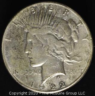 1922-D Peace Dollar