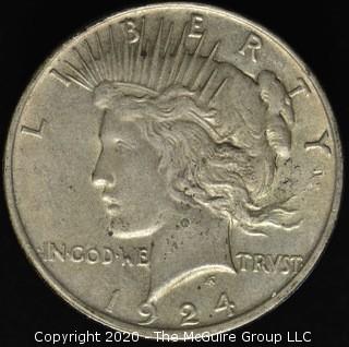 1924 Peace Dollar