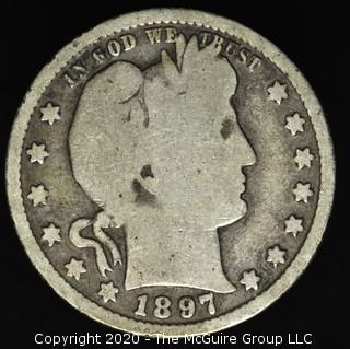 1897 Barber Quarter