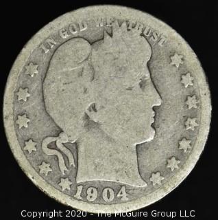 1904 Barber Quarter