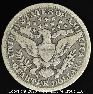 1910-D Barber Quarter