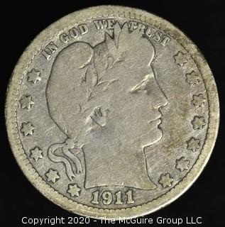 1911 Barber Quarter