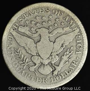 1911-D Barber Quarter