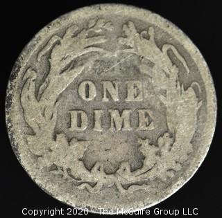 1892 Barber Dime