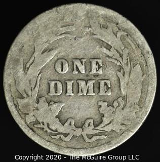 1900 Barber Dime