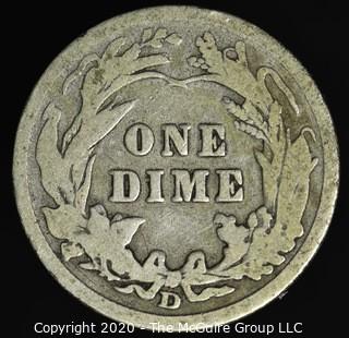 1906-D Barber Dime