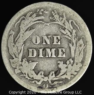 1906-O Barber Dime