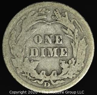 1907-D Barber Dime