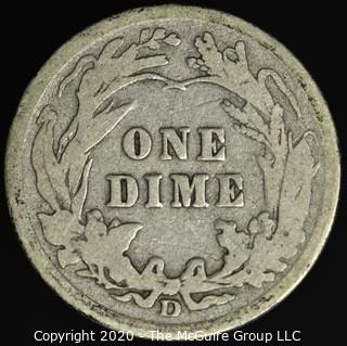 1908-D Barber Dime