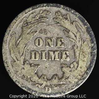 1909-D Barber Dime