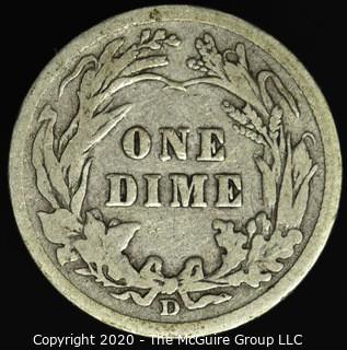 1911-D Barber Dime