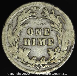 1914-S Barber Dime