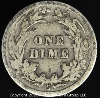 1916-S Barber Dime