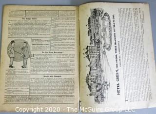 1911 GG Green's August Flower & German Syrup Almanac.  