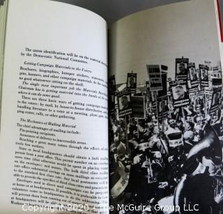 1961 Democratic Campaign Manual Signed by Larry O'Brien. 