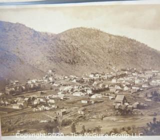 Collection of Three Black & White Sepia Tone Photographs of Colorado. Each measures approximately 5" x 8".
