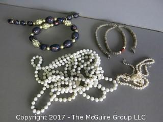 Assortment of Earrings and Necklaces 