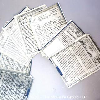 Group of Facsimile WWII Letters from the Women's Letter Writing Program in Great Britain. 