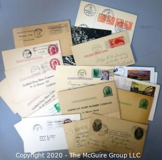 Group of Vintage Promotional Postcards, Proxy Cards, Etc. 