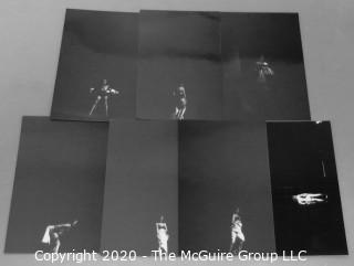 Group of Black & White Photographs of Burlesque Dancer.  Presumed Rickerby.