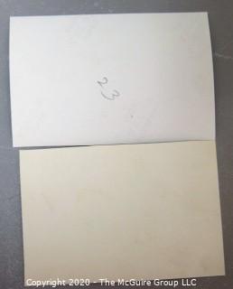 Set of Vintage Family Photo Album Pictures of Men and Women in Uniform and Service.