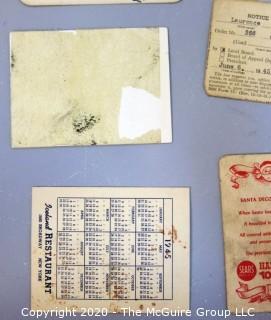 Collection of Vintage Membership and Collector Cards.  Includes Some From Military Clubs.