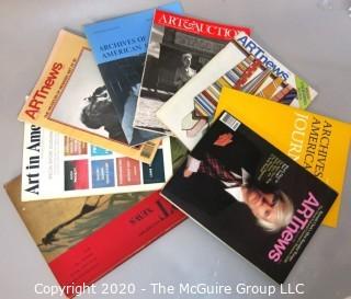 Group of Vintage Art and Art News Magazines. 