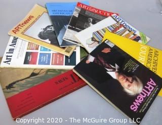 Group of Vintage Art and Art News Magazines. 