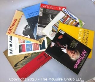 Group of Vintage Art and Art News Magazines. 