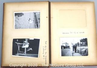 Family Photo Album of French Industrial Designer Raymond Loewy with Signed Photo. 