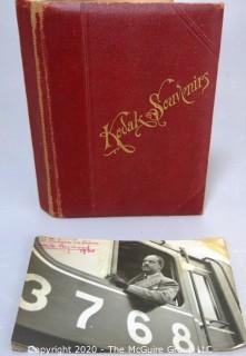 Family Photo Album of French Industrial Designer Raymond Loewy with Signed Photo. 