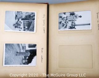 Family Photo Album of French Industrial Designer Raymond Loewy with Signed Photo. 