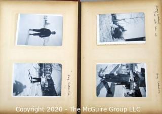 Family Photo Album of French Industrial Designer Raymond Loewy with Signed Photo. 